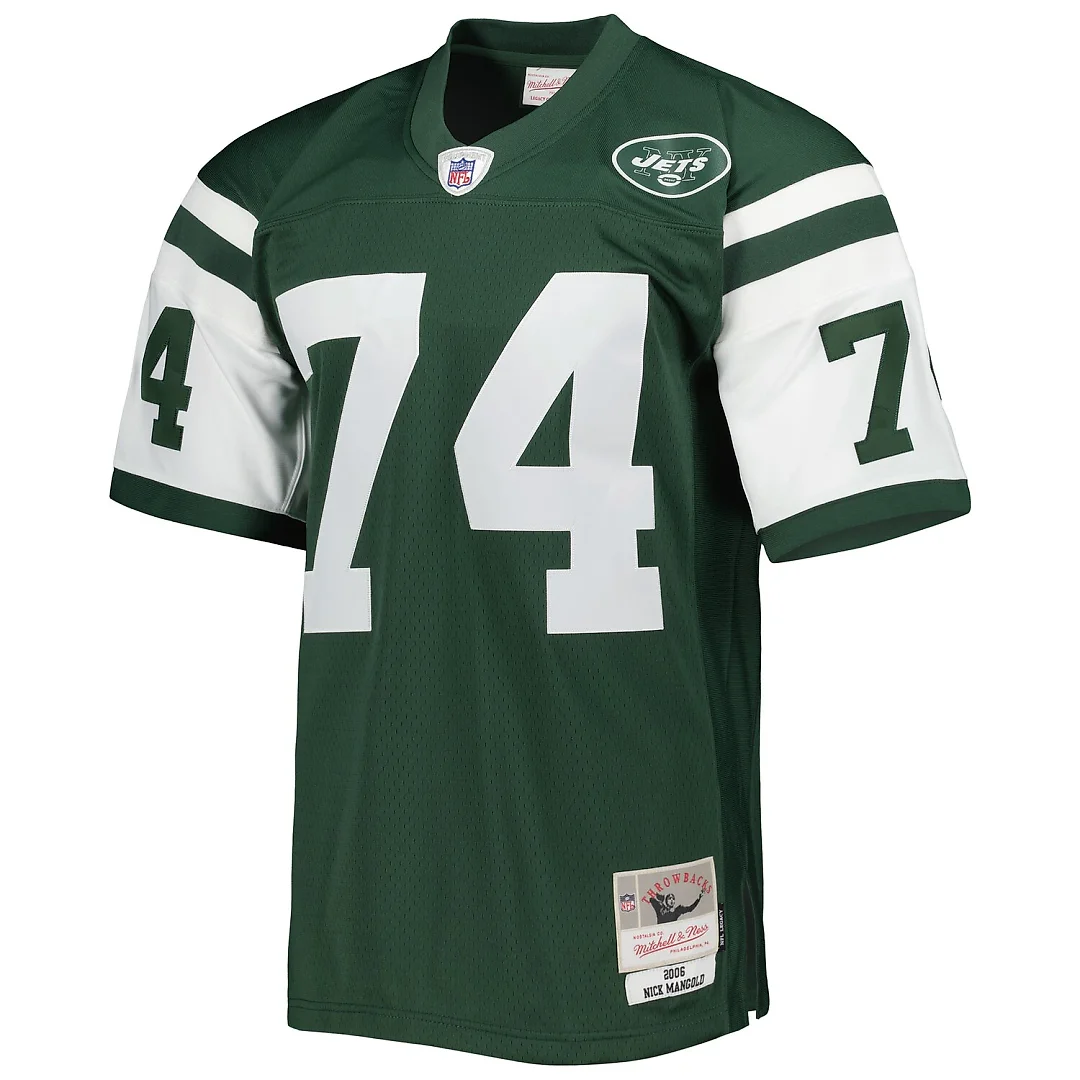 Zennovawear Nick Mangold New York Jets Legacy Replica Jersey - Green