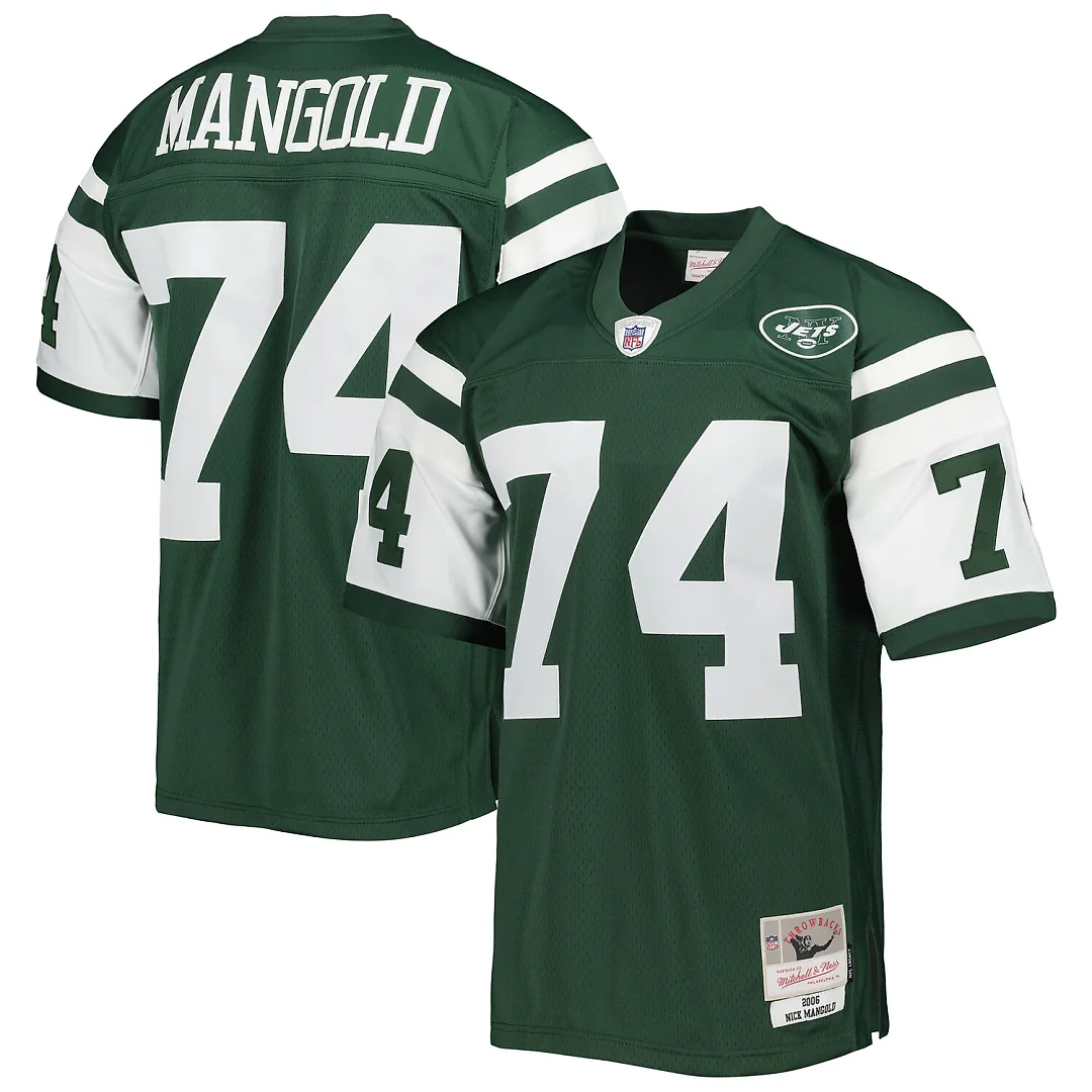 Zennovawear Nick Mangold New York Jets Legacy Replica Jersey - Green
