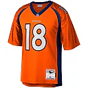 Zennovawear Peyton Manning Denver Broncos Big & Tall 2015 Retired Player Replica Jersey - Orange