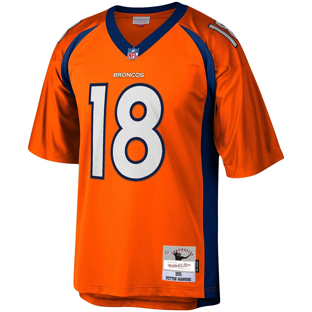 Zennovawear Peyton Manning Denver Broncos Legacy Replica Jersey - Orange