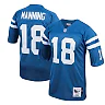 Zennovawear Peyton Manning Indianapolis Colts 1998 Authentic Throwback Retired Player Jersey - Royal