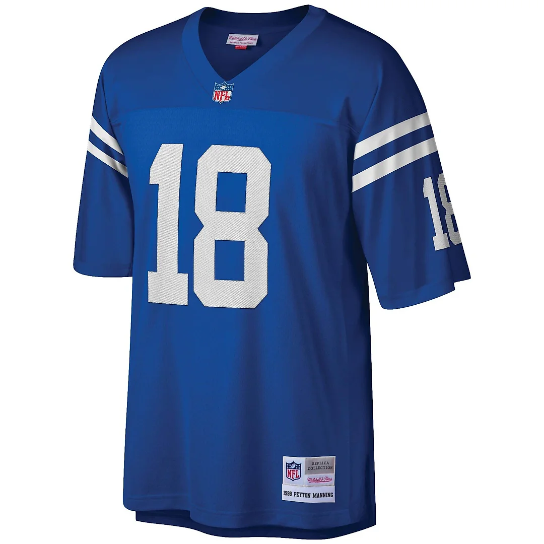 Zennovawear Peyton Manning Indianapolis Colts Legacy Replica Jersey - Royal