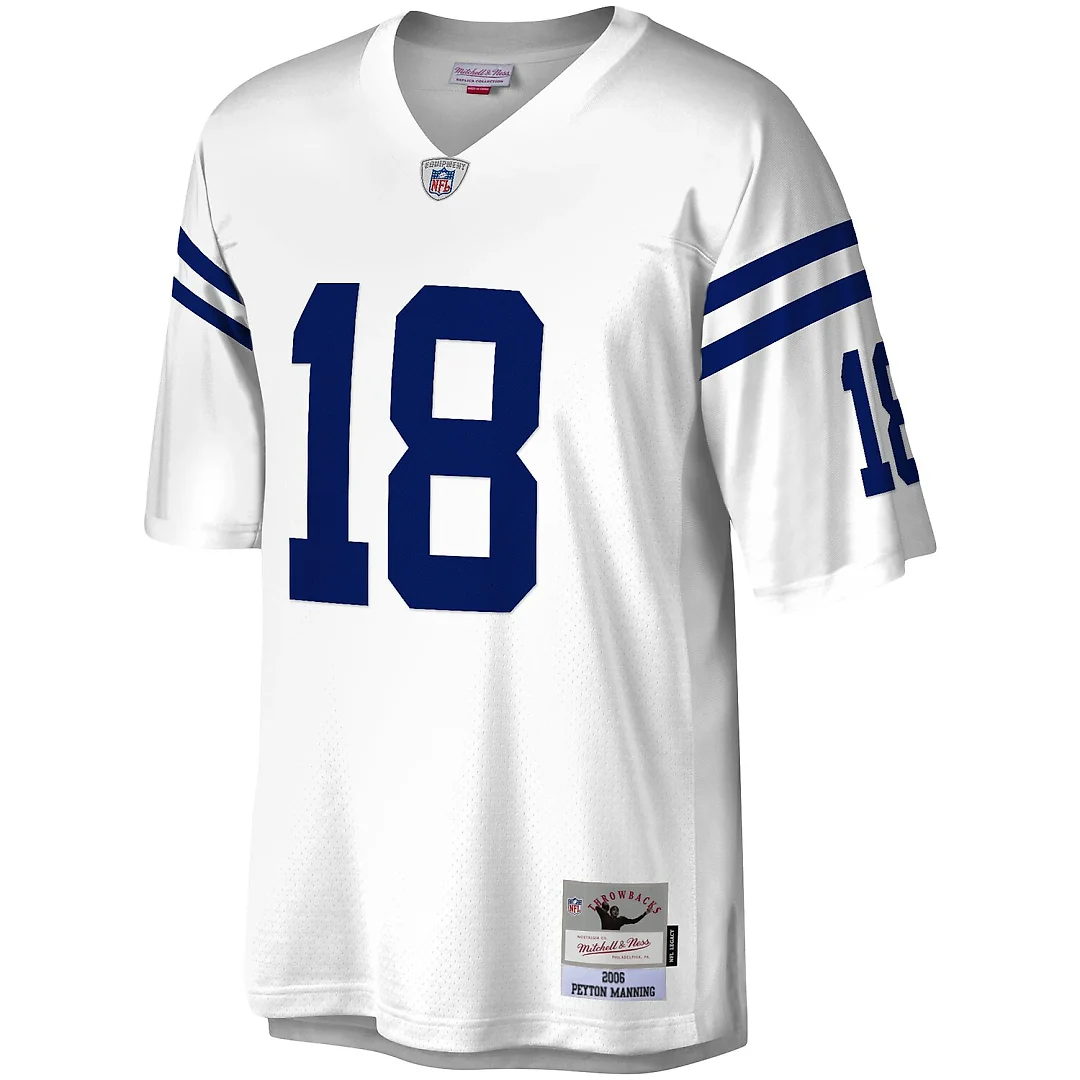 Zennovawear Peyton Manning Indianapolis Colts Legacy Replica Jersey - White
