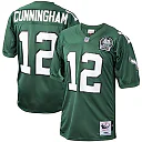 Zennovawear Randall Cunningham Philadelphia Eagles 1992 Authentic Throwback Retired Player Jersey - Green