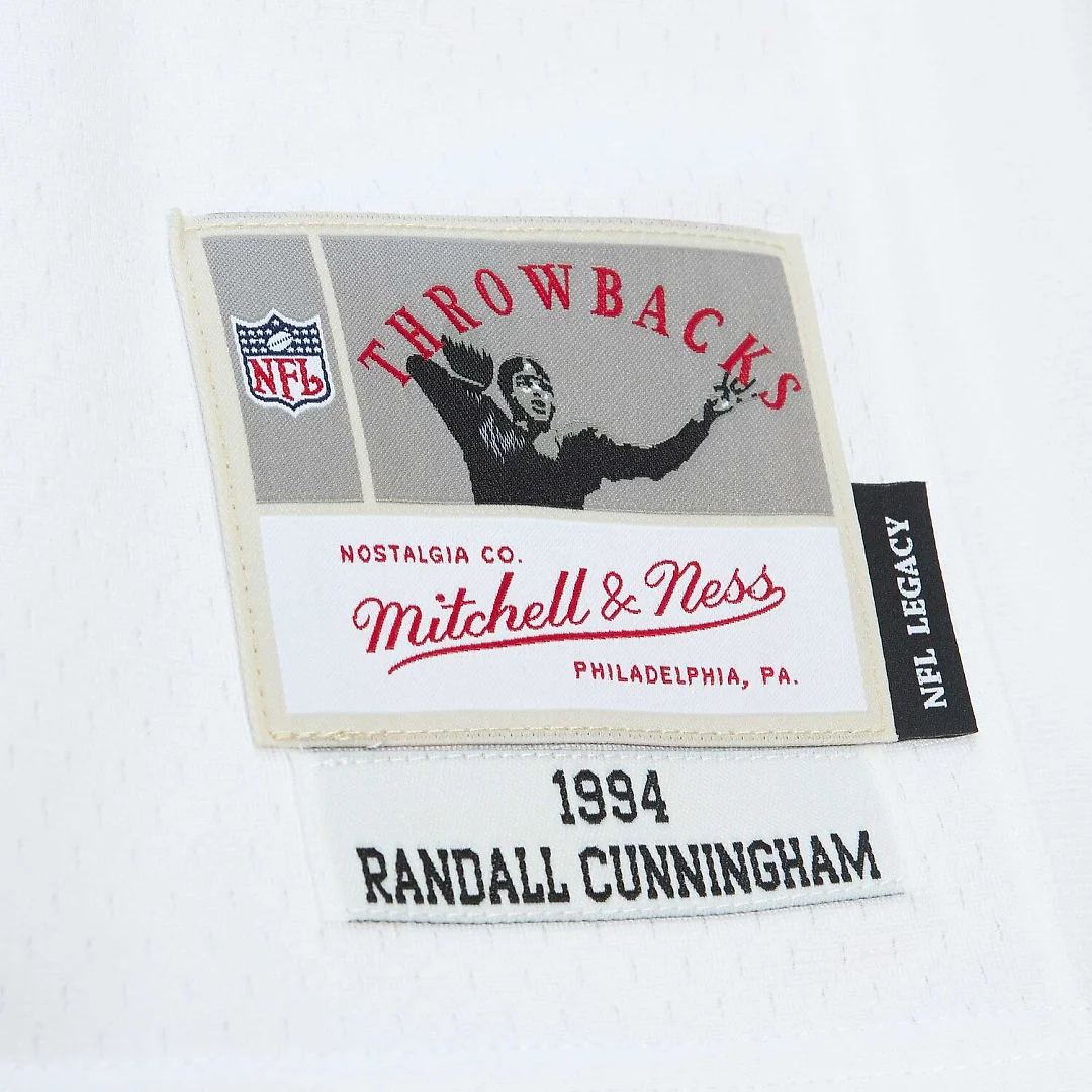 Zennovawear Randall Cunningham Philadelphia Eagles Legacy Replica Jersey - White