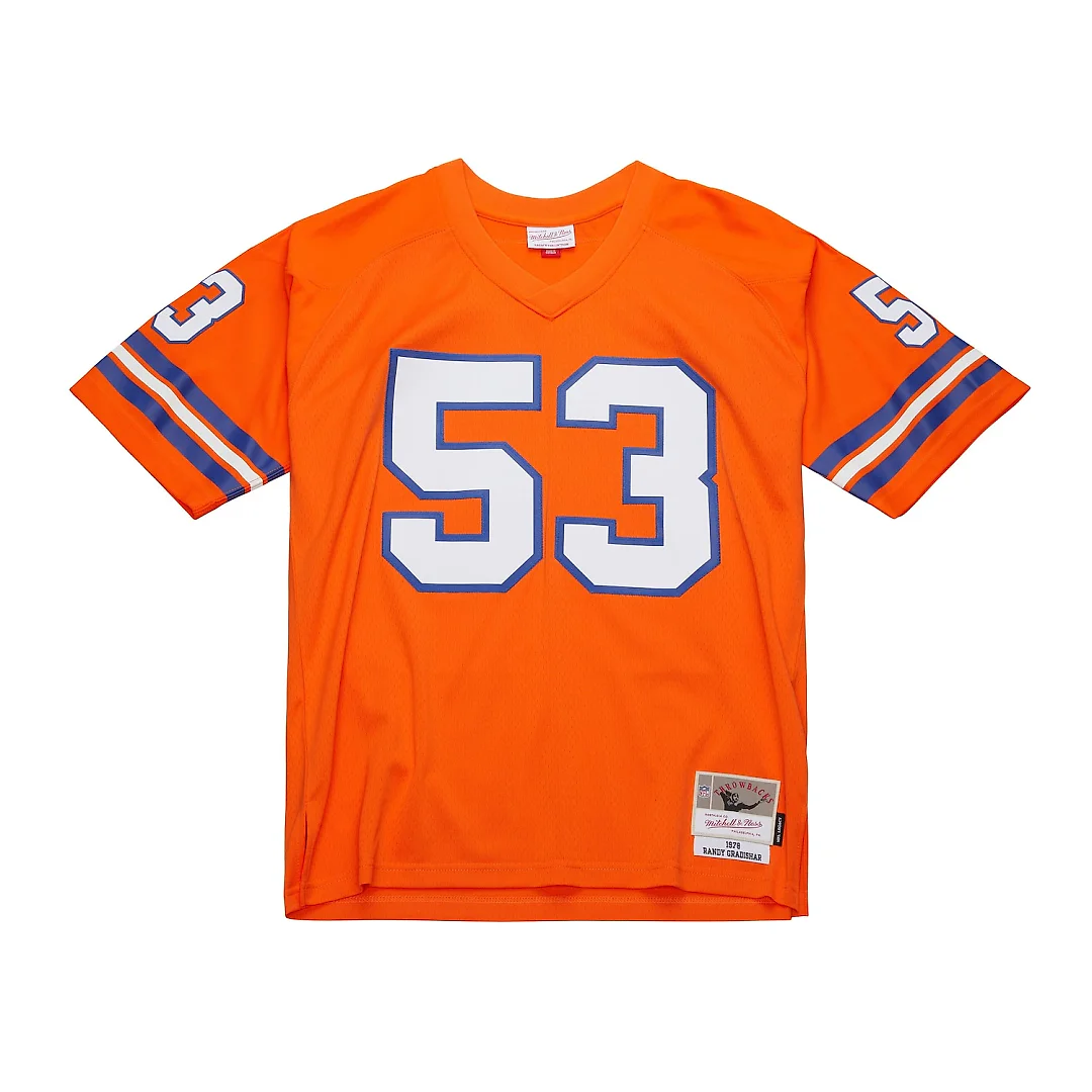 Zennovawear Randy Gradishar Denver Broncos 1978 Legacy Replica Jersey - Orange
