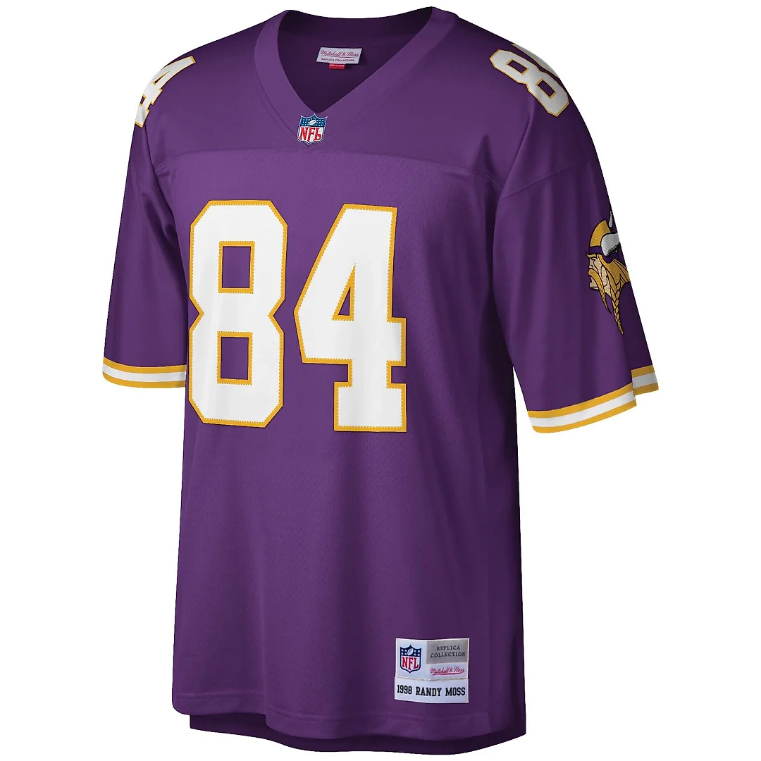 Zennovawear Randy Moss Minnesota Vikings Legacy Replica Jersey - Purple