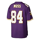 Zennovawear Randy Moss Minnesota Vikings Big & Tall 1998 Retired Player Replica Jersey - Purple