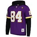 Zennovawear Randy Moss Minnesota Vikings Player Name & Number Hoodie Legacy Jersey - Purple