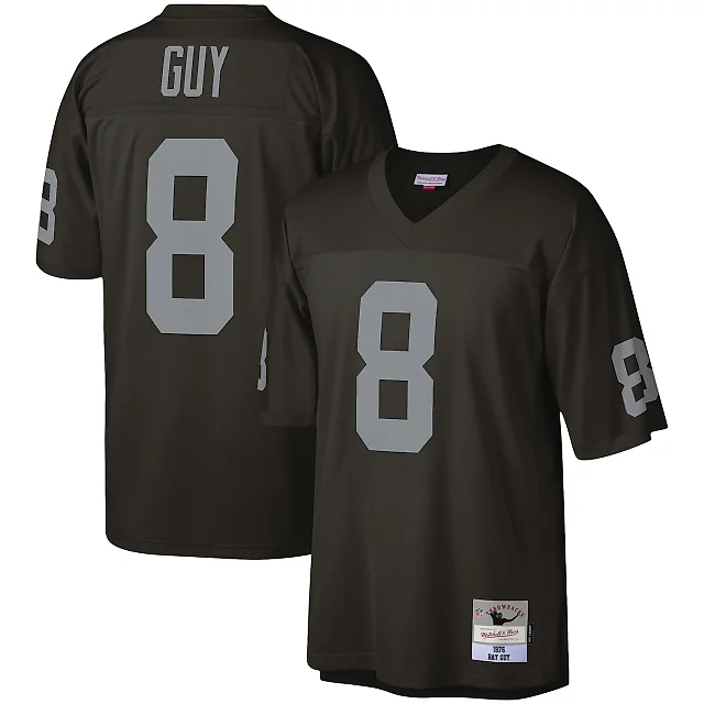 Zennovawear Ray Guy Las Vegas Raiders Legacy Replica Jersey - Black