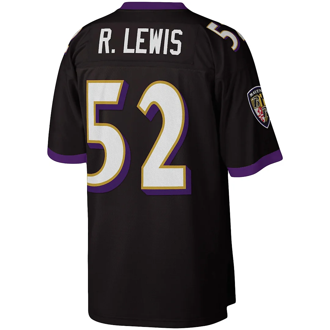Zennovawear Ray Lewis Baltimore Ravens Legacy Replica Jersey - Black