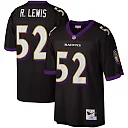 Zennovawear Ray Lewis Baltimore Ravens Legacy Replica Jersey - Black