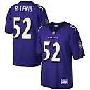 Zennovawear Ray Lewis Baltimore Ravens Big & Tall 2000 Retired Player Replica Jersey - Purple