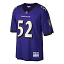 Zennovawear Ray Lewis Baltimore Ravens Big & Tall 2000 Retired Player Replica Jersey - Purple