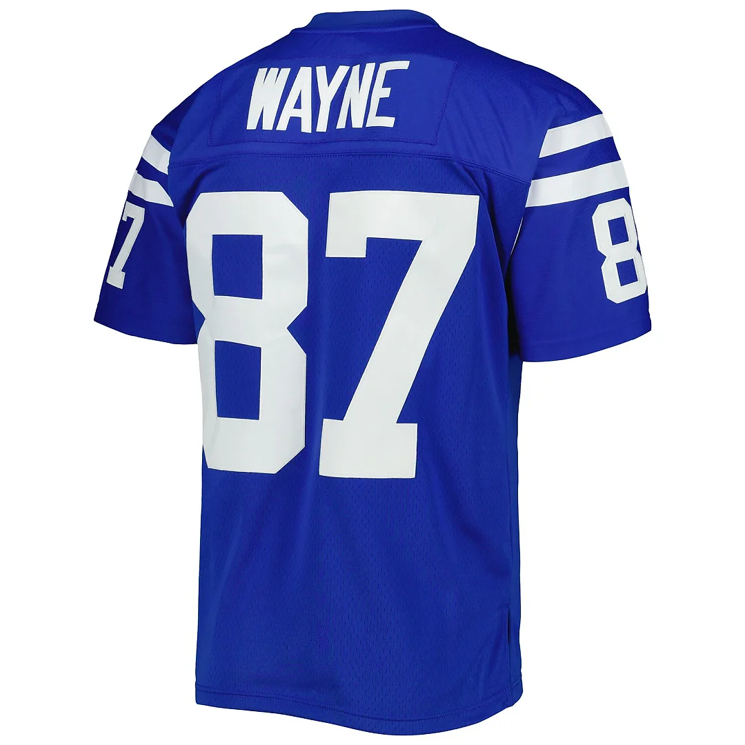 Zennovawear Reggie Wayne Indianapolis Colts Legacy Replica Jersey - Royal