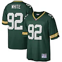 Zennovawear Reggie White Green Bay Packers Big & Tall 1996 Retired Player Replica Jersey - Green