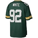 Zennovawear Reggie White Green Bay Packers Big & Tall 1996 Retired Player Replica Jersey - Green
