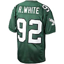 Zennovawear Reggie White Philadelphia Eagles Authentic Throwback Retired Player Jersey - Green