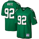 Zennovawear Reggie White Philadelphia Eagles Big & Tall 1990 Retired Player Replica Jersey - Kelly Green