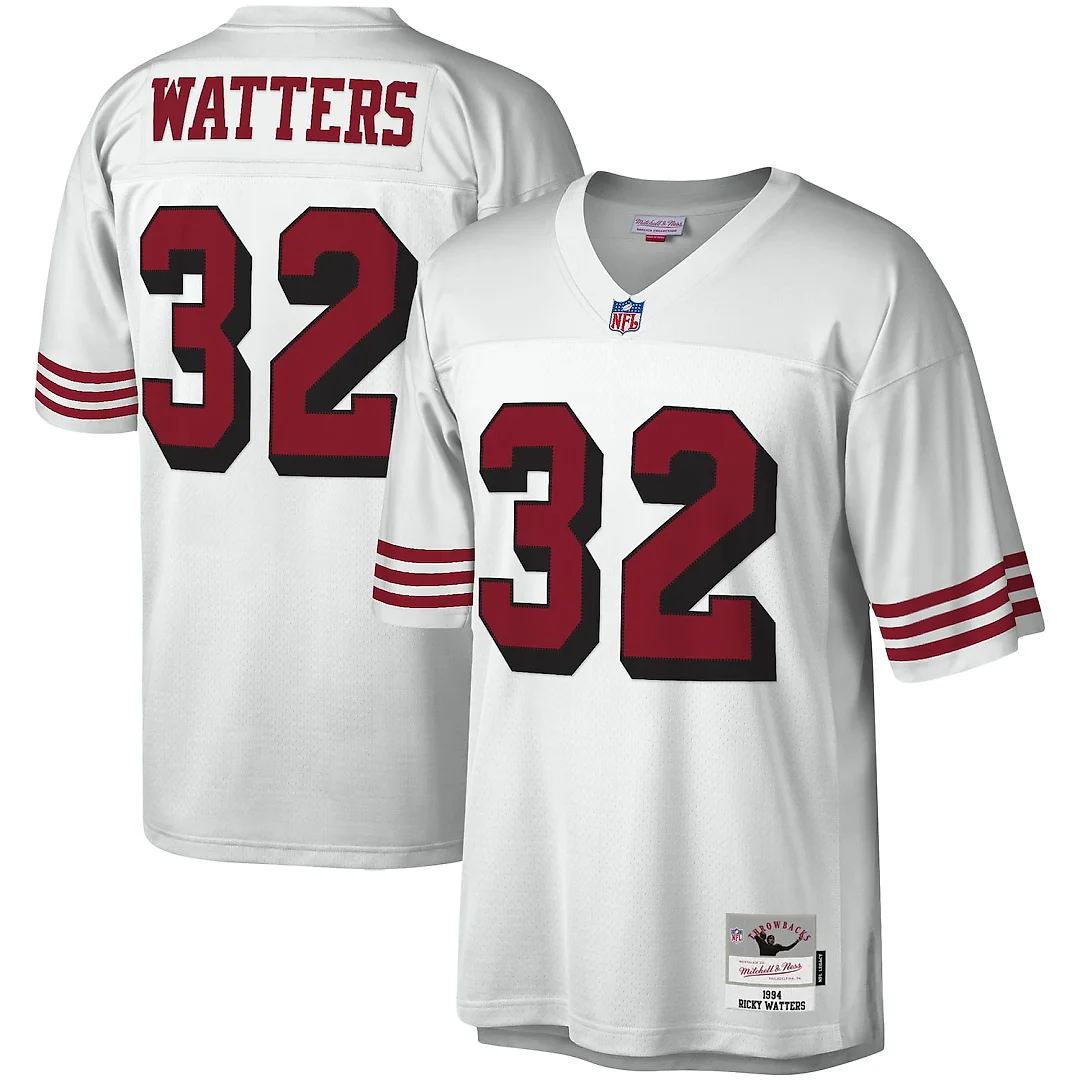 Zennovawear Ricky Watters San Francisco 49ers Legacy Replica Jersey - White