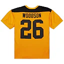 Zennovawear Rod Woodson Pittsburgh Steelers 1994 Authentic Throwback Retired Player Jersey - Gold