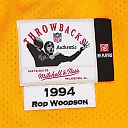 Zennovawear Rod Woodson Pittsburgh Steelers 1994 Authentic Throwback Retired Player Jersey - Gold