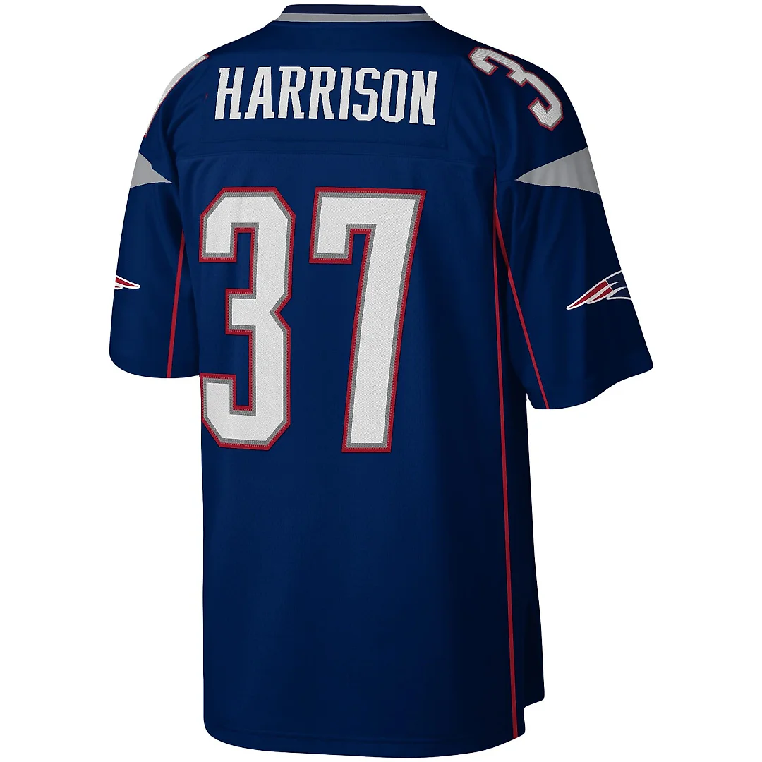 Zennovawear Rodney Harrison New England Patriots Legacy Replica Jersey - Navy
