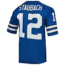 Zennovawear Roger Staubach Dallas Cowboys 1971 Authentic Throwback Retired Player Jersey - Royal