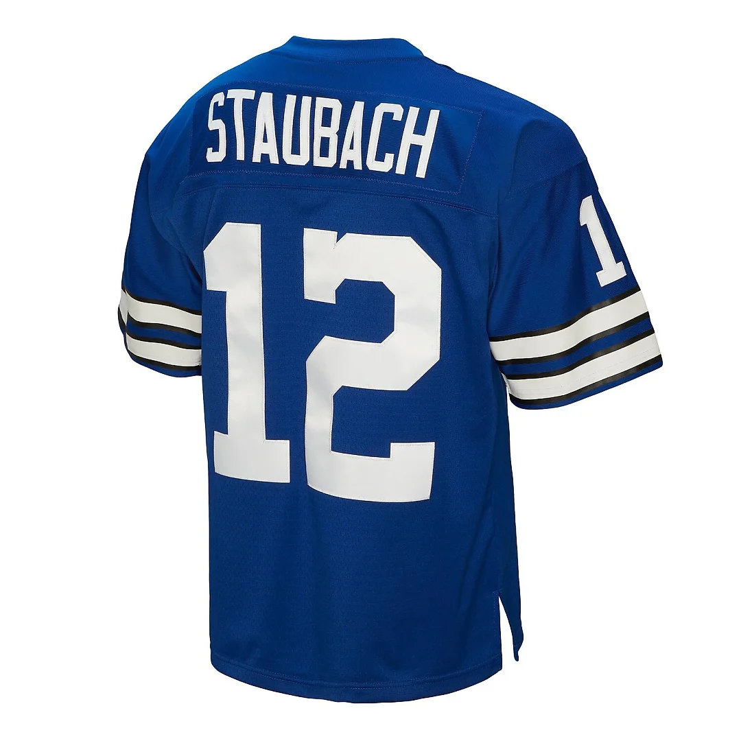Zennovawear Roger Staubach Dallas Cowboys Legacy Replica Jersey - Royal