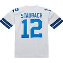 Zennovawear Roger Staubach Dallas Cowboys 1975 Authentic Throwback Retired Player Jersey - White