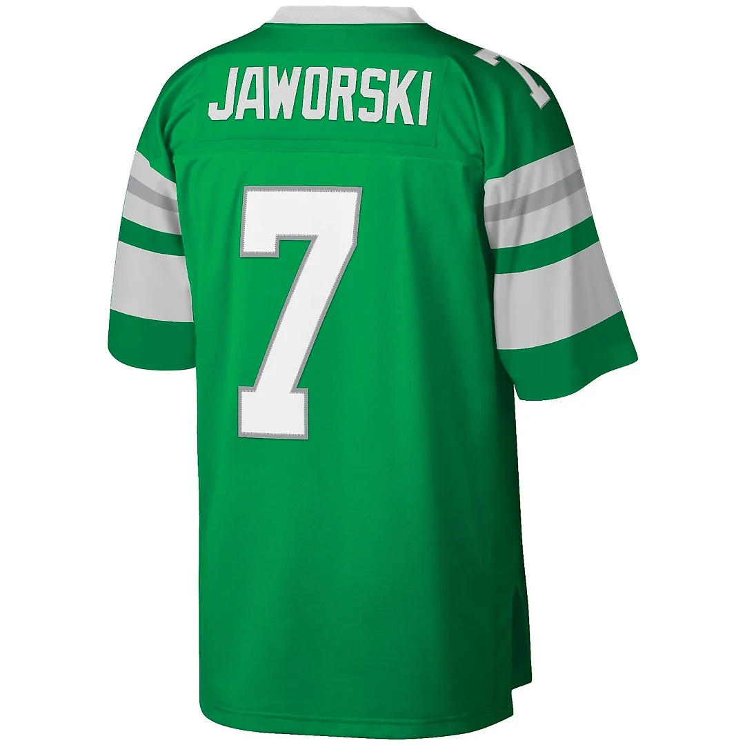 Zennovawear Ron Jaworski Philadelphia Eagles Legacy Replica Jersey - Kelly Green