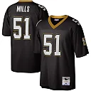 Zennovawear Sam Mills New Orleans Saints Legacy Replica Jersey - Black