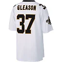 Zennovawear Steve Gleason New Orleans Saints Big & Tall 2006 Retired Player Replica Jersey - White