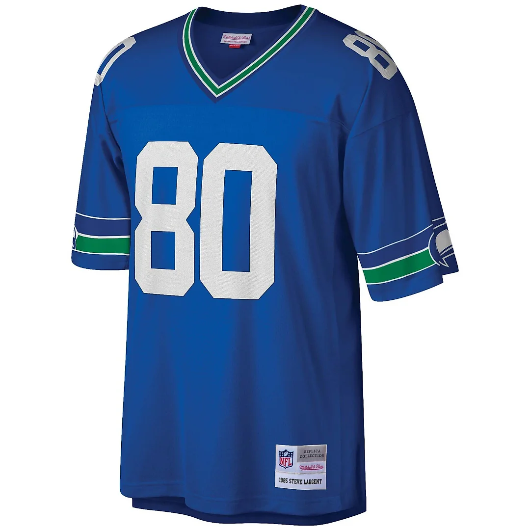 Zennovawear Steve Largent Seattle Seahawks Legacy Replica Jersey - Royal