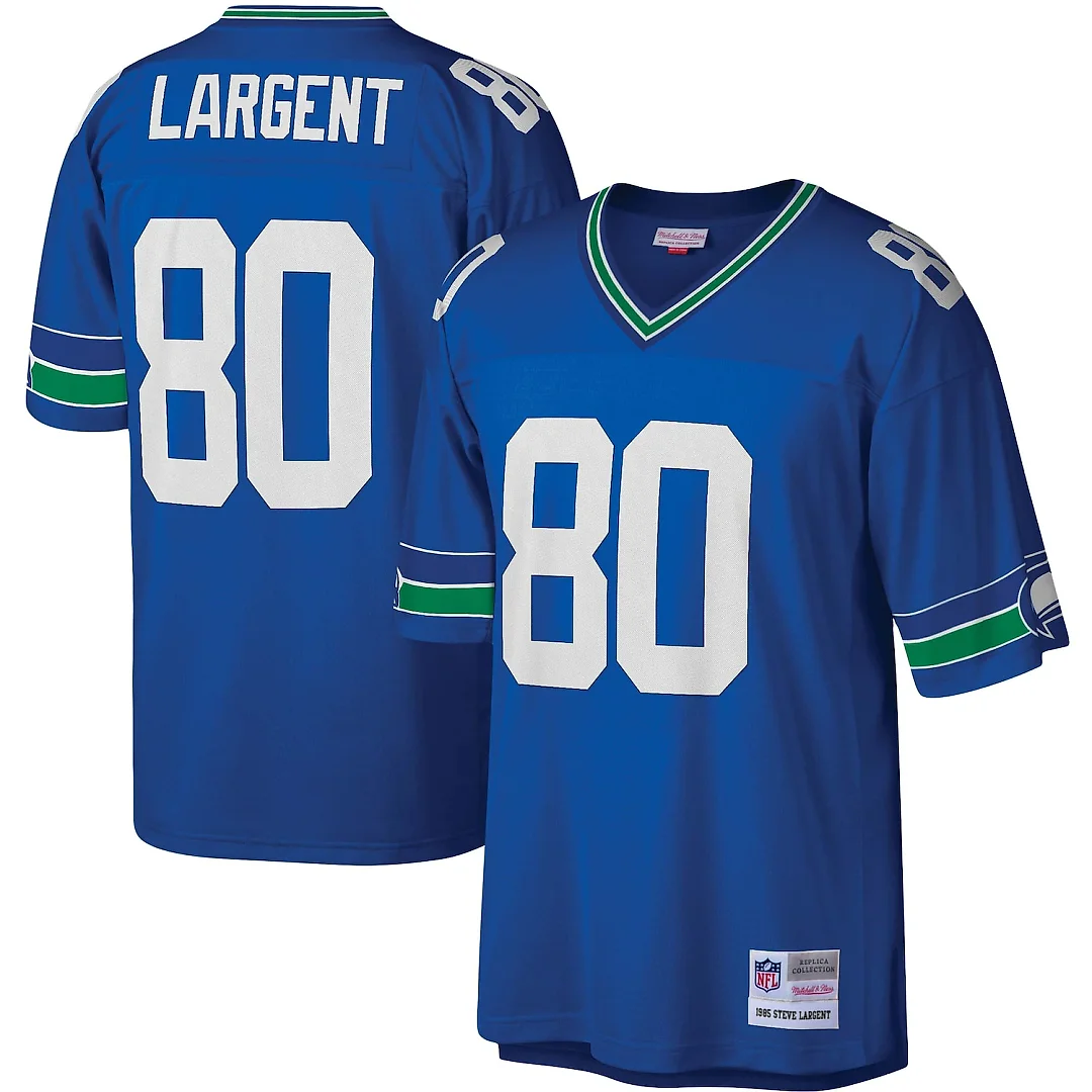 Zennovawear Steve Largent Seattle Seahawks Legacy Replica Jersey - Royal