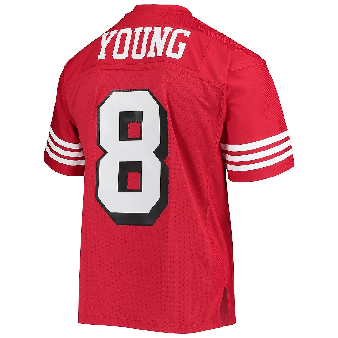 Zennovawear Steve Young San Francisco 49ers Legacy Replica Jersey - Scarlet