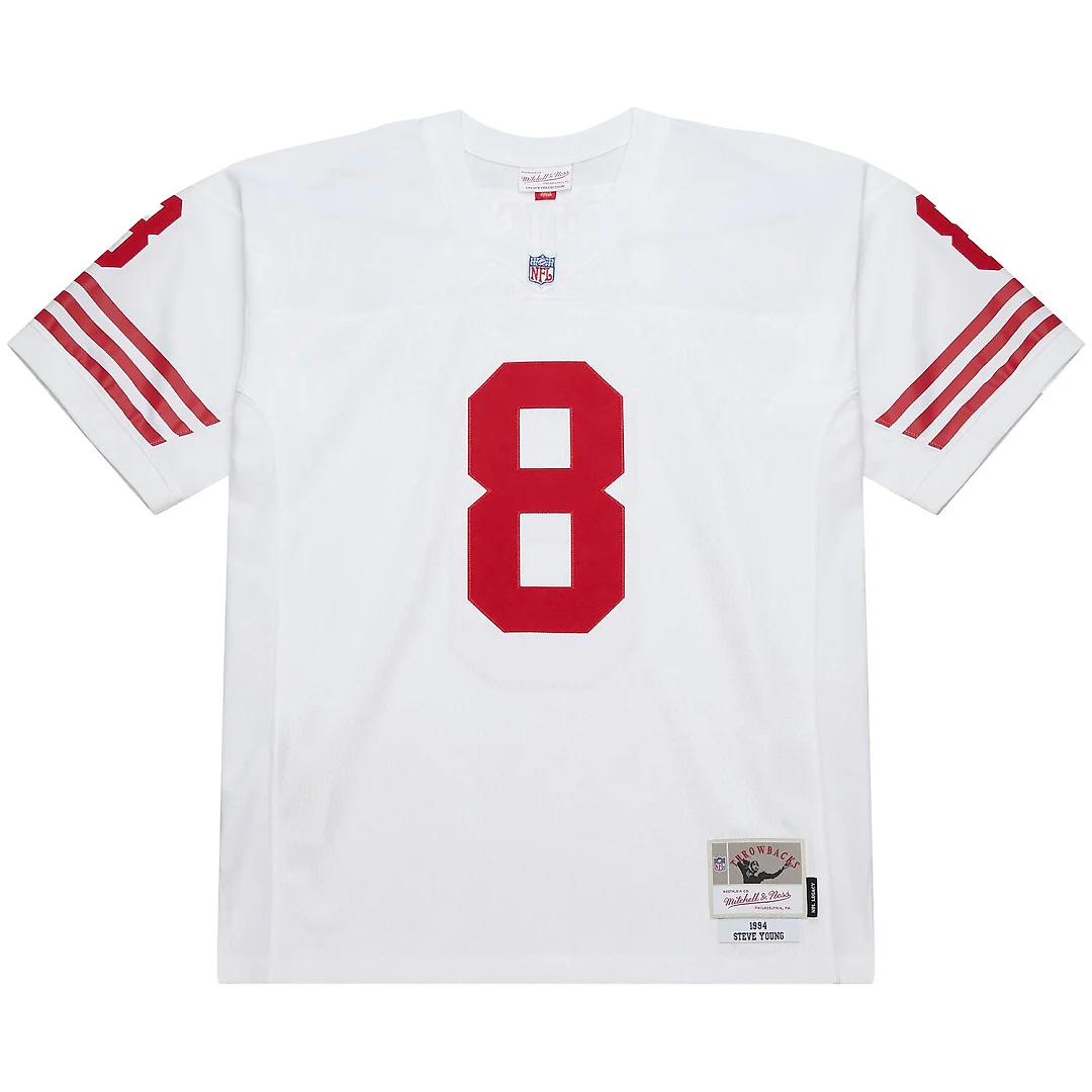 Zennovawear Steve Young San Francisco 49ers 1994 Legacy Replica Jersey - White