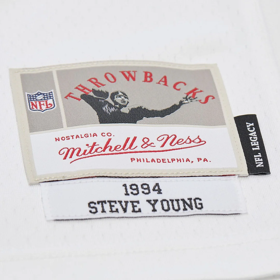 Zennovawear Steve Young San Francisco 49ers 1994 Legacy Replica Jersey - White