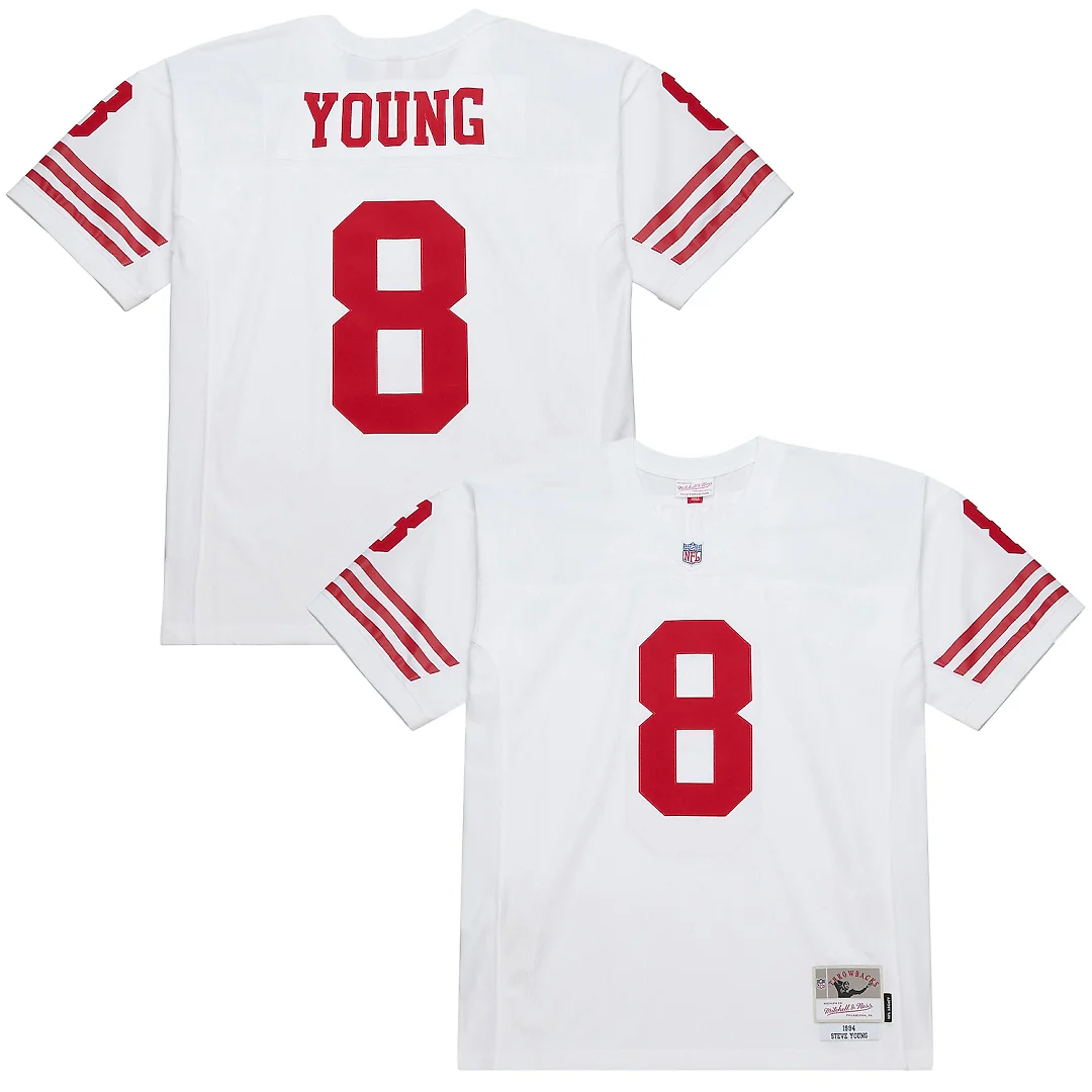 Zennovawear Steve Young San Francisco 49ers 1994 Legacy Replica Jersey - White