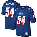 Zennovawear Tedy Bruschi New England Patriots Big & Tall 1996 Retired Player Replica Jersey - Royal