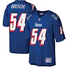 Zennovawear Tedy Bruschi New England Patriots Big & Tall 1996 Retired Player Replica Jersey - Royal