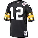 Zennovawear Terry Bradshaw Pittsburgh Steelers Authentic Throwback Retired Player Jersey - Black