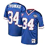 Zennovawear Thurman Thomas Buffalo Bills 1985 Authentic Throwback Retired Player Jersey - Royal