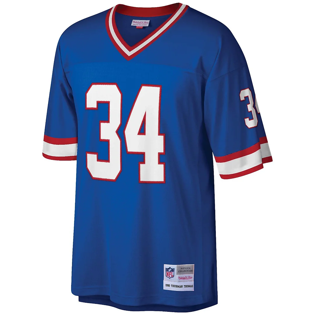 Zennovawear Thurman Thomas Buffalo Bills Legacy Replica Jersey - Royal