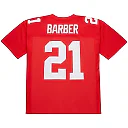 Zennovawear Tiki Barber New York Giants 2004 Legacy Replica Jersey - Red