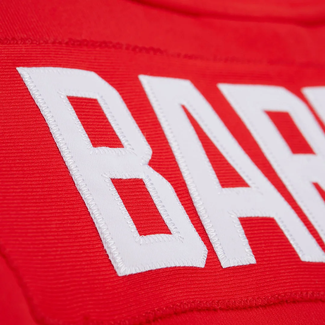 Zennovawear Tiki Barber New York Giants 2004 Legacy Replica Jersey - Red