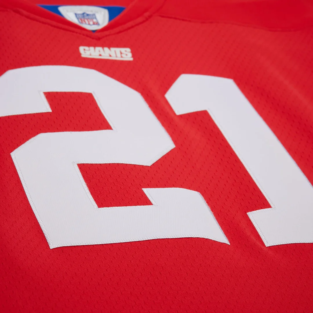 Zennovawear Tiki Barber New York Giants 2004 Legacy Replica Jersey - Red