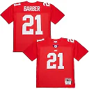 Zennovawear Tiki Barber New York Giants 2004 Legacy Replica Jersey - Red