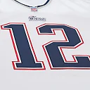 Zennovawear Tom Brady New England Patriots 2000 Authentic Jersey - White