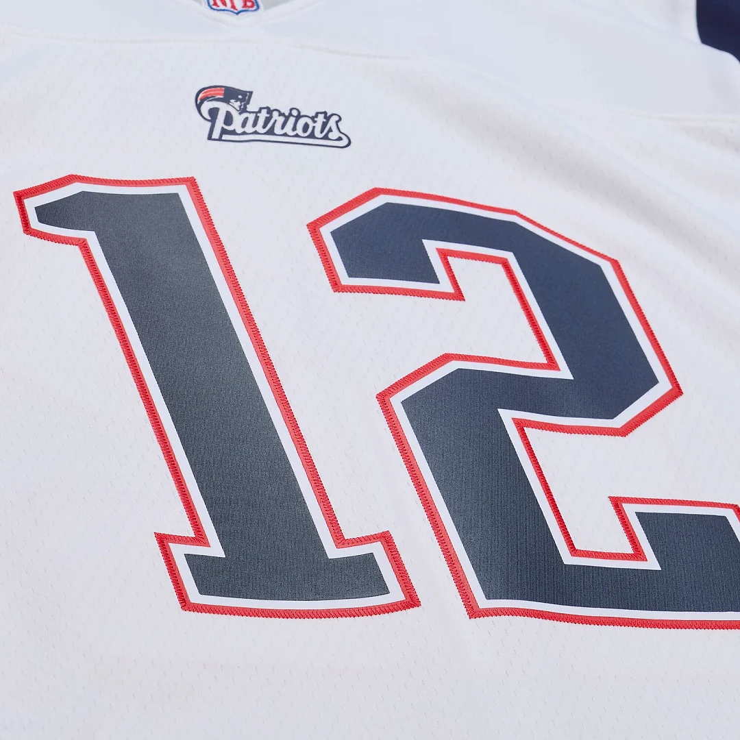 Zennovawear Tom Brady New England Patriots 2000 Legacy Replica Jersey - White
